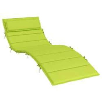 ARDEBO.de - Sonnen-Lounger Kissen Grün 180 x 60 x 4 cm Oxford-Stoff