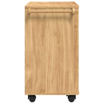 Küchentrolley FLORO Wachsbraun 72,5 x 45 x 80 cm