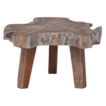 Nachttisch Braun 40 x 40 x 25 cm Massives upgecyceltes Holz