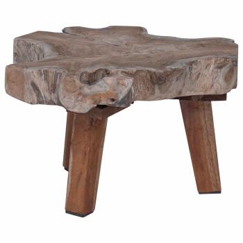 Nachttisch Braun 40 x 40 x 25 cm Massives upgecyceltes Holz