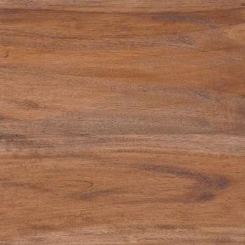 Hocker Natur 30 x 30 x 47 cm Mahagoni Holz