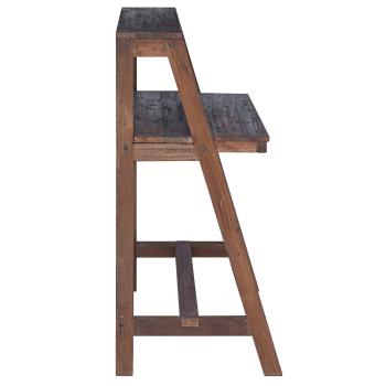 Schreibtisch Braun 90 x 50 x 103 cm Massives upgecyceltes Holz