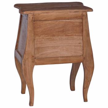 Aufbewahrungstruhe 48 x 35 x 64 cm Massives Mahagoni Holz