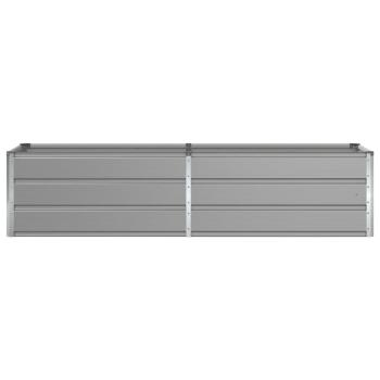 Pflanzkübel Hellgrau 480 x 50 x 45 cm Verzinkter Stahl