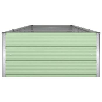 Pflanzkübel Pastellgrün 195 x 100 x 45 cm Verzinkter Stahl