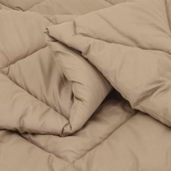 Ganzjahresbettdecke 155 x 220 cm 300 g/m² Taupe