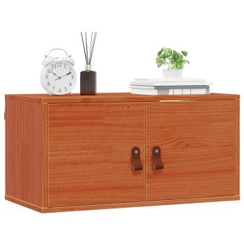 ARDEBO.de - Wandschrank Wachsbraun 60 x 30 x 30 cm Massives Kiefernholz