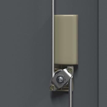 ARDEBO.de - Aufbewahrungsschrank mit Speicher Anthrazit 90 x 40 x 105 cm