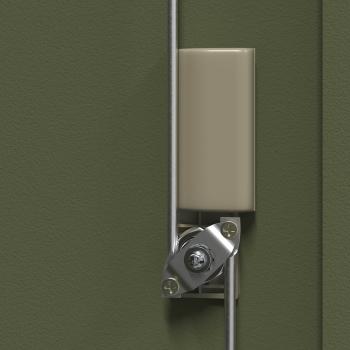 Aufbewahrungsschrank mit Speicher Olive Grün 90 x 40 x 105 cm