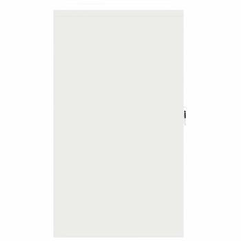 Aufbewahrungsschrank Weiß 80 x 40 x 70 cm Kaltgewalzter Stahl