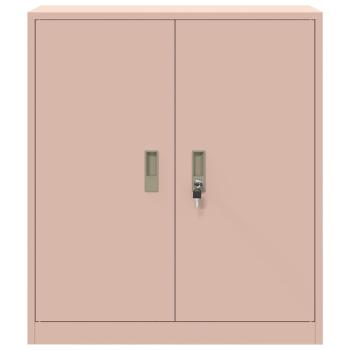 Aufbewahrungsschrank Rosa 80 x 40 x 90 cm Kaltgewalzter Stahl