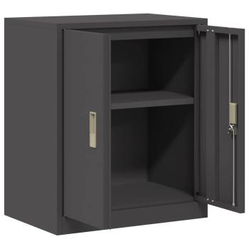 Aufbewahrungsschrank mit Speicher Schwarz 60 x 40 x 70 cm