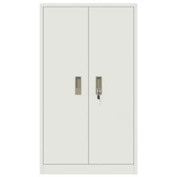 Aufbewahrungsschrank Weiß 60 x 40 x 105 cm Kaltgewalzter Stahl
