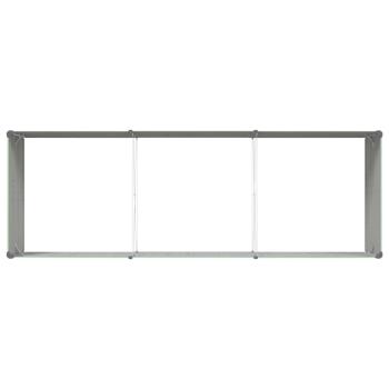 Pflanzkübel Pastellgrün 195 x 100 x 45 cm Verzinkter Stahl