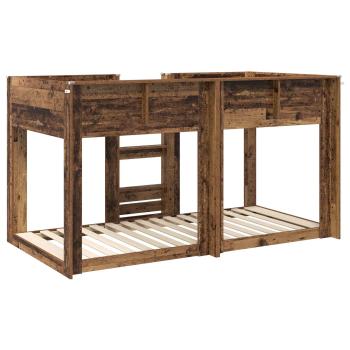 Etagenbett für Kinder Altholz 100 x 200 cm Holzwerkstoff