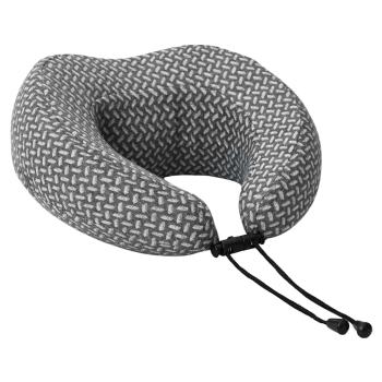 Kopfkissen mit Kissen Grau 30 x 28 x 14 cm Polyester