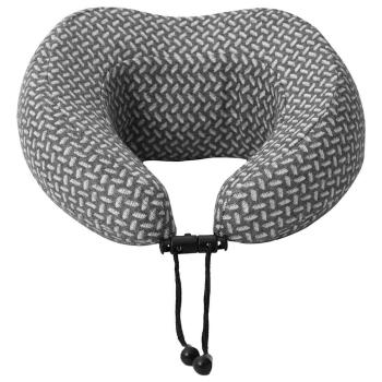 Kopfkissen mit Kissen Grau 30 x 28 x 14 cm Polyester