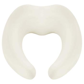 Kopfkissen mit Kissen Grau 30 x 28 x 14 cm Polyester