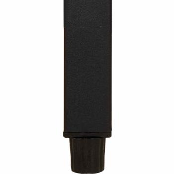 Bank Outdoor Grau und Marineblau 117 x 54 x 74,5 cm Poly-Rattan