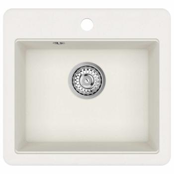 Waschbecken Weiß 470 x 440 mm Granit