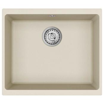 Waschbecken Beige 530 x 460 mm 80% Quarz und 20% Harz