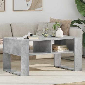 ARDEBO.de - Couchtisch Beton Grau 92 x 53 x 45 cm Holzwerkstoff