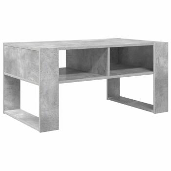 Couchtisch Beton Grau 92 x 53 x 45 cm Holzwerkstoff