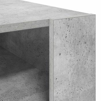 Couchtisch Beton Grau 92 x 53 x 45 cm Holzwerkstoff