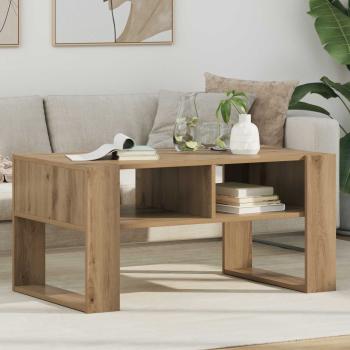 ARDEBO.de - Couchtisch Artisan-Eiche 92 x 53 x 45 cm Holzwerkstoff