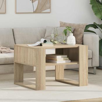 ARDEBO.de - Couchtisch Sonoma-Eiche 66 x 53 x 45 cm Holzwerkstoff