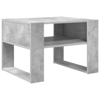 Couchtisch Beton Grau 66 x 53 x 45 cm Holzwerkstoff
