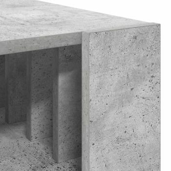 Couchtisch Beton Grau 92 x 49,5 x 45 cm Holzwerkstoff