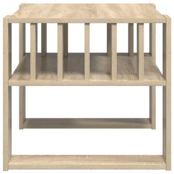 Couchtisch Sonoma-Eiche 66 x 49,5 x 45 cm Holzwerkstoff