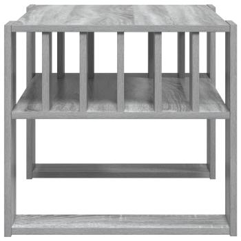 Couchtisch Graues Sonoma 66 x 49,5 x 45 cm Holzwerkstoff