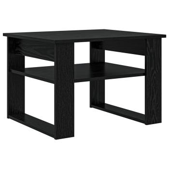 Couchtisch Schwarz Eichen-Optik 64 x 54 x 44 cm Holzwerkstoff