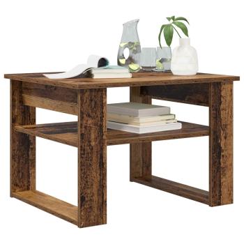 Couchtisch mit Speicher Altholz 64 x 54 x 44 cm Holzwerkstoff