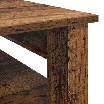 Couchtisch mit Speicher Altholz 64 x 54 x 44 cm Holzwerkstoff