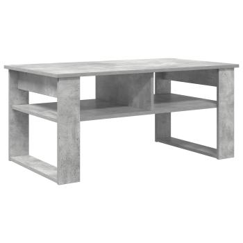 Couchtisch Beton Grau 96 x 54 x 44 cm Holzwerkstoff