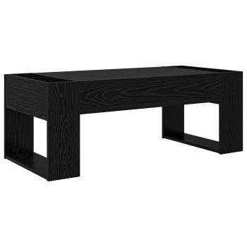 Couchtisch Schwarz Eichen-Optik 110 x 50 x 41 cm Holzwerkstoff
