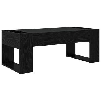 Couchtisch Schwarz Eichen-Optik 110 x 50 x 41 cm Holzwerkstoff