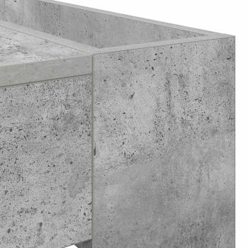 Couchtisch Beton Grau 110 x 50 x 41 cm Holzwerkstoff