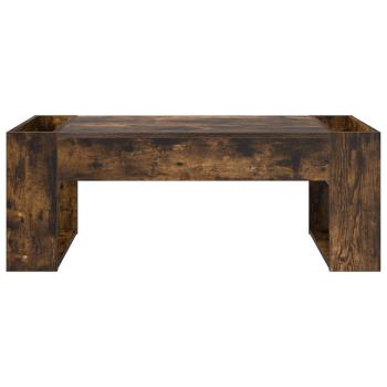 Couchtisch Geräucherte Eiche 110 x 50 x 41 cm Holzwerkstoff