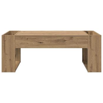 Couchtisch Artisan-Eiche 110 x 50 x 41 cm Holzwerkstoff