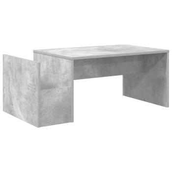 Couchtisch Beton Grau 90 x 45 x 35 cm Holzwerkstoff