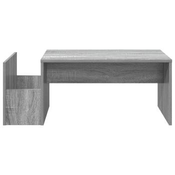 Couchtisch Graues Sonoma 90 x 45 x 35 cm Holzwerkstoff