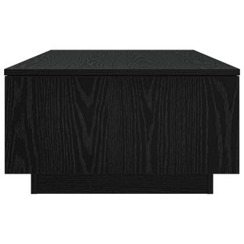 Couchtisch Schwarz Eichen-Optik 95 x 55 x 31 cm Holzwerkstoff