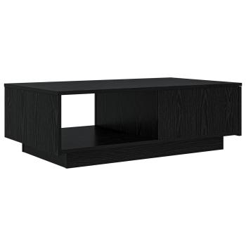 Couchtisch Schwarz Eichen-Optik 95 x 55 x 31 cm Holzwerkstoff