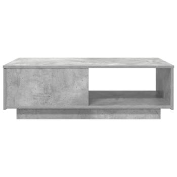 Couchtisch Beton Grau 95 x 55 x 31 cm Holzwerkstoff