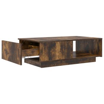 Couchtisch Geräucherte Eiche 95 x 55 x 31 cm Holzwerkstoff