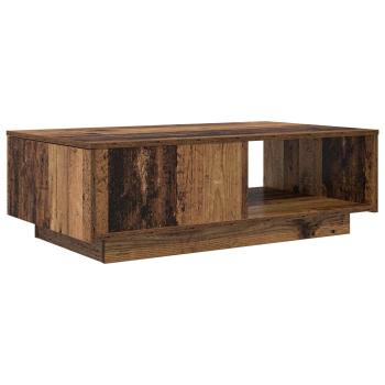 Couchtisch mit Schubladen Altholz 95 x 55 x 31 cm Holzwerkstoff